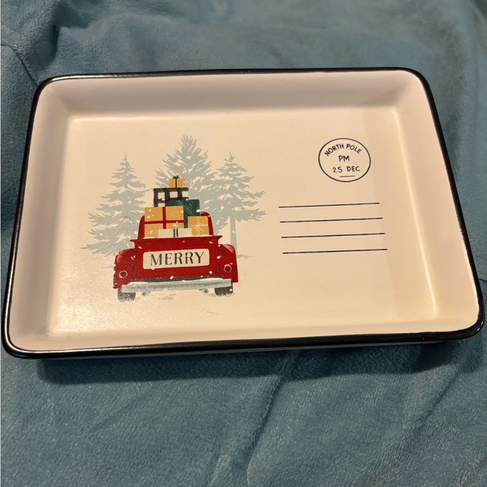 Festive „Merry“ Trinket Tray